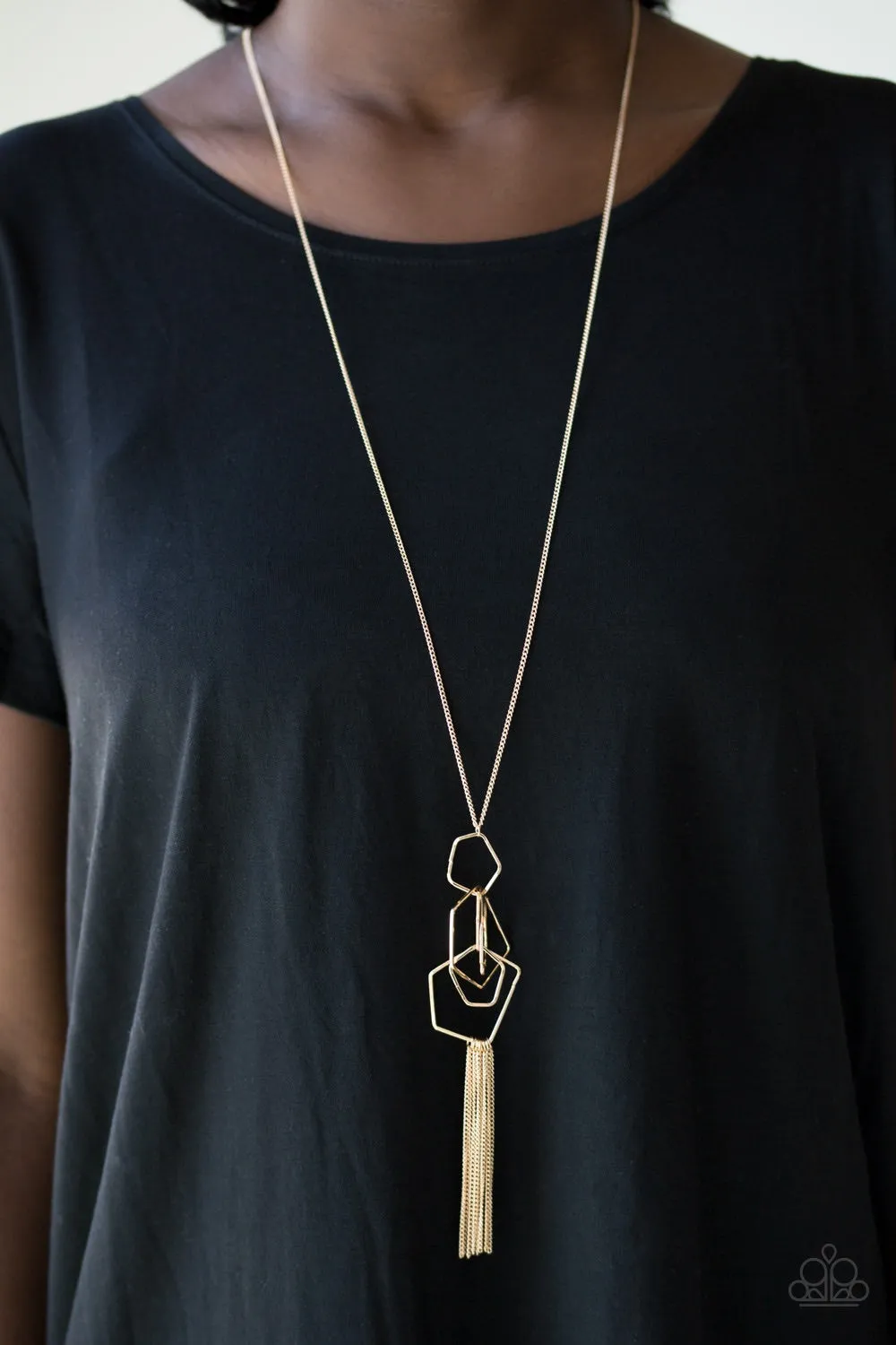 Paparazzi  The Penthouse - Gold Necklace