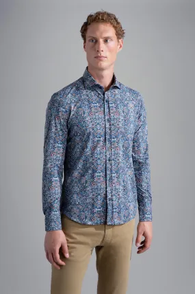 Paul & Shark - Chemise manches longues florale Performance - J Fit