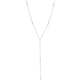 Pave Diamond Tiny Bars Lariat