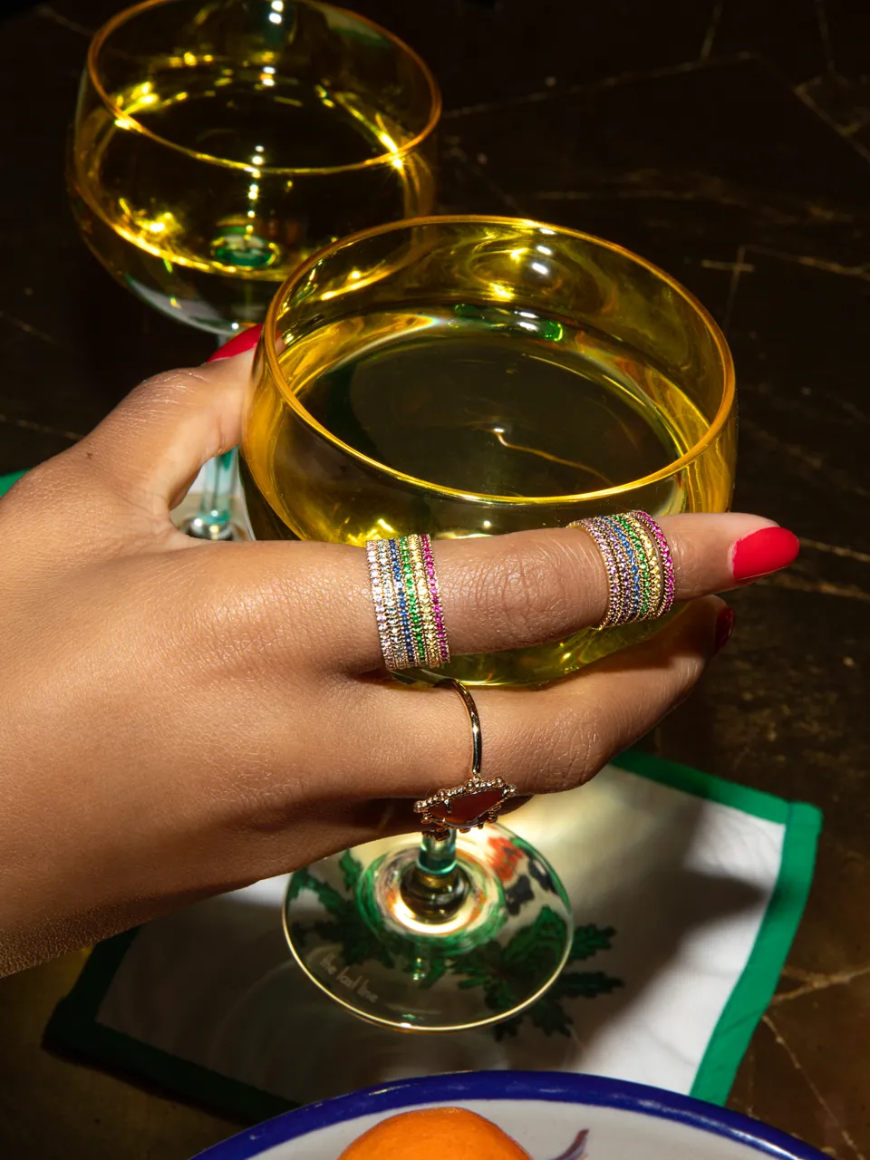 Perfect Eternity Band - Yellow Sapphire / 14k Yellow Gold