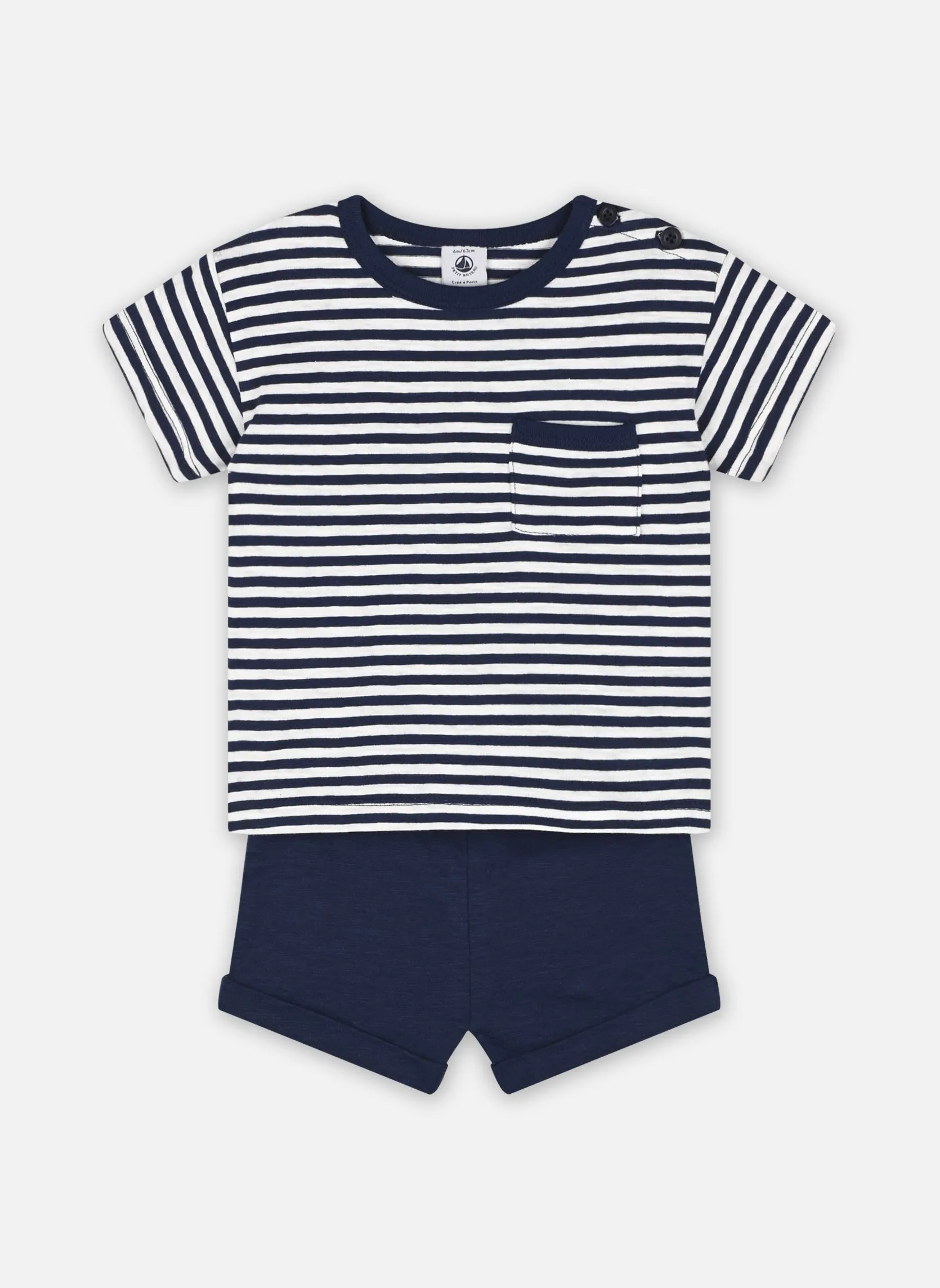 Petit BateauEnsemble 2 Pieces Feuillage - Azzurro