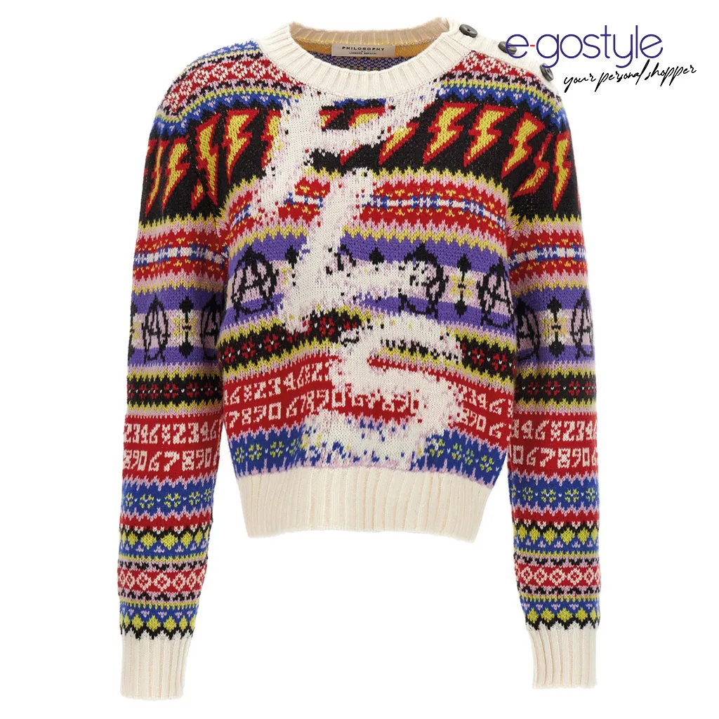 PHILOSOPHY DI LORENZO SERAFINI  |V-neck & Crew neck