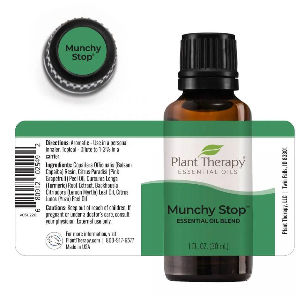 Plant Therapy Munchy Stop Essential Oil Blend