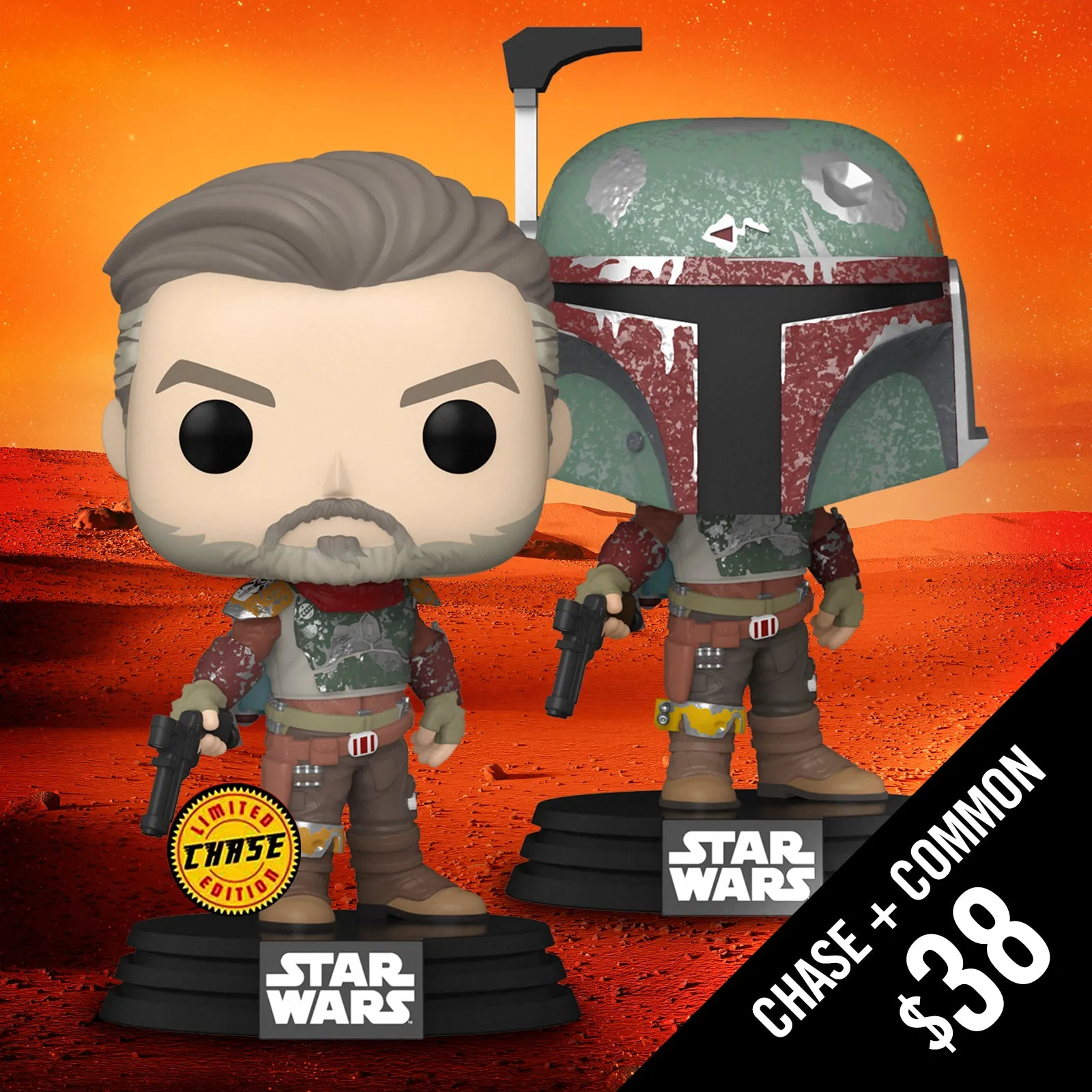 Pre-Order: Funko Pop! The Mandalorian: Marshall (Chase+Common)