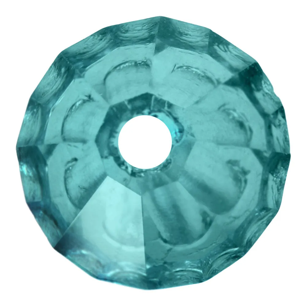 Preciosa Czech Crystal, Bicone Bead 4mm, Blue Zircon (40 Pieces)
