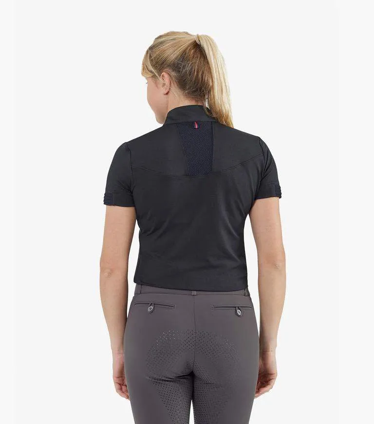 Premier Equine Remisa Ladies Technical Short Sleeved Riding Top | Elite Saddlery