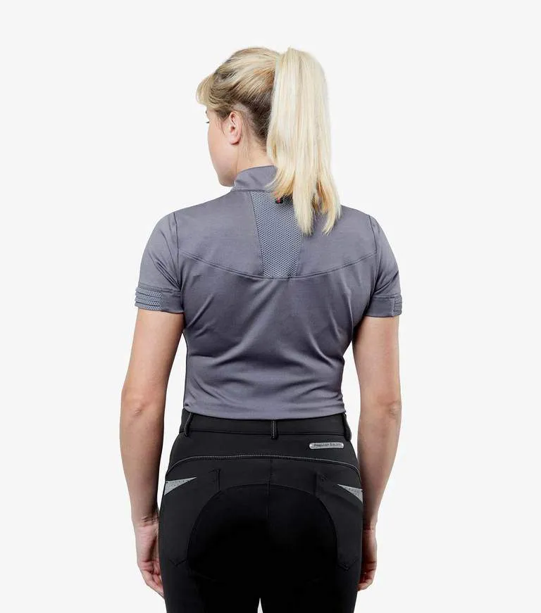 Premier Equine Remisa Ladies Technical Short Sleeved Riding Top | Elite Saddlery