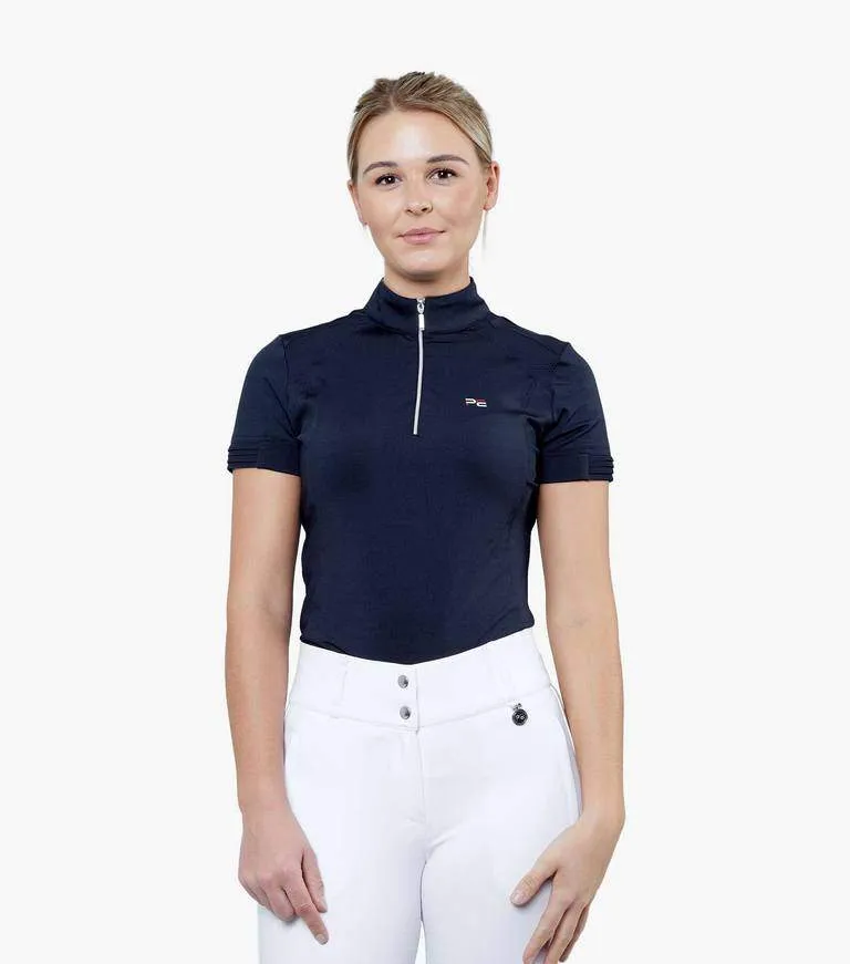 Premier Equine Remisa Ladies Technical Short Sleeved Riding Top | Elite Saddlery