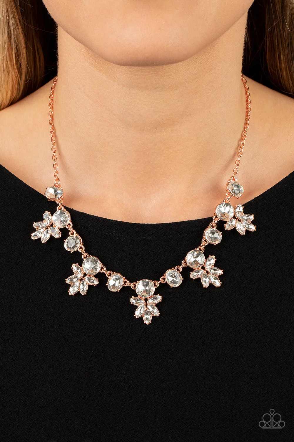 Prismatic Proposal - Copper ~ Paparazzi Necklace