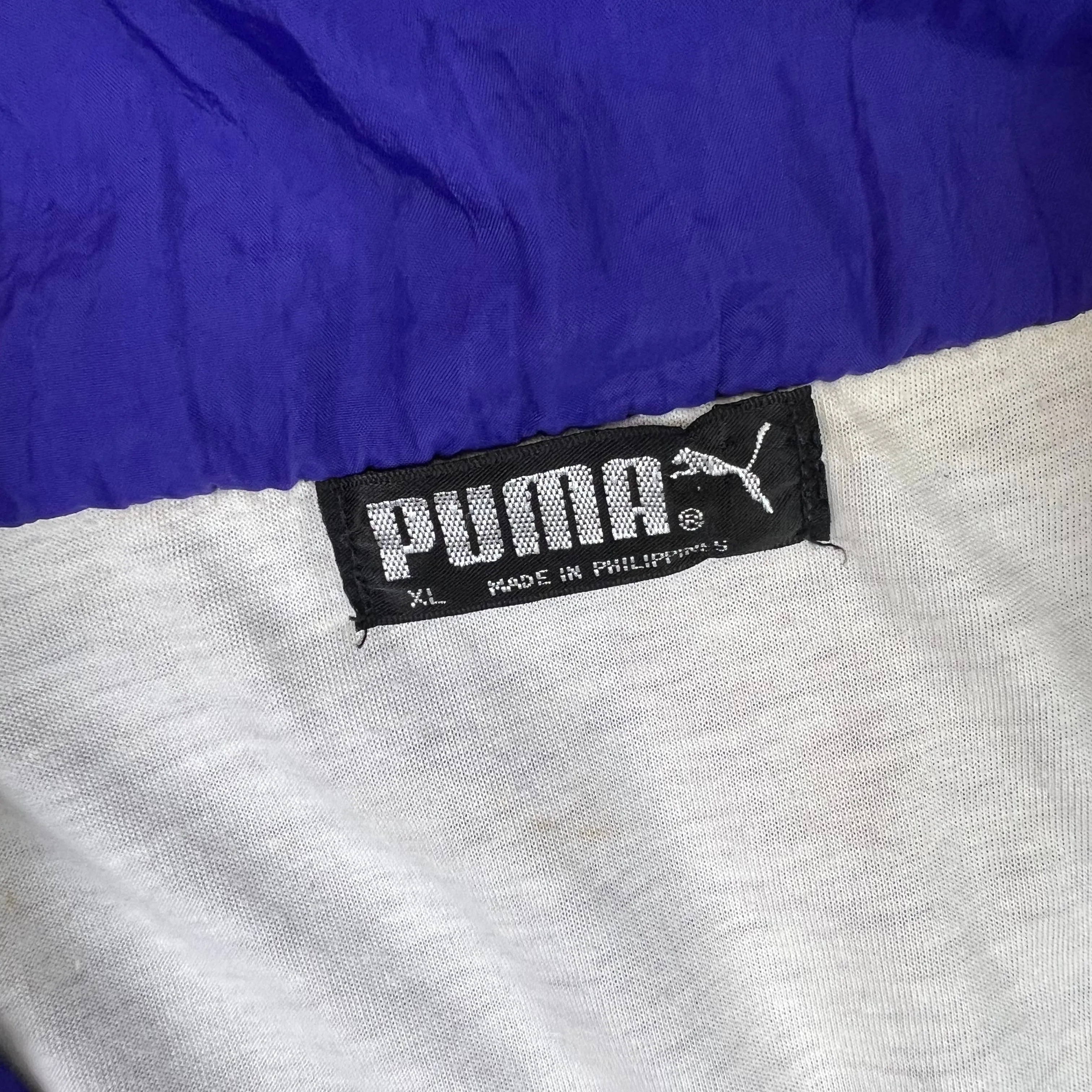 Puma 90's Colourblock Track Jacket Navy