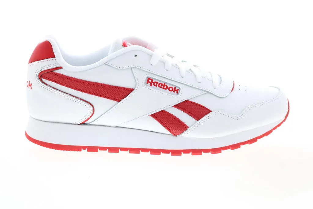 Reebok Classic Harman Run FZ0471 Mens White Leather Lifestyle Sneakers Shoes