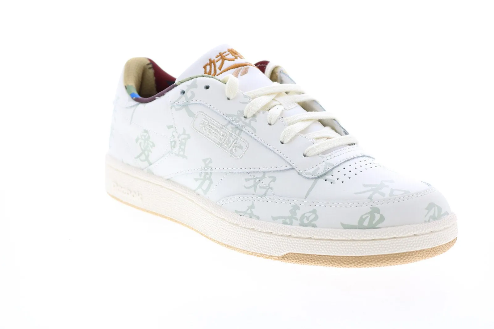 Reebok Club C 85 Kung Fu Panda Mens White Collaboration Sneakers Shoes