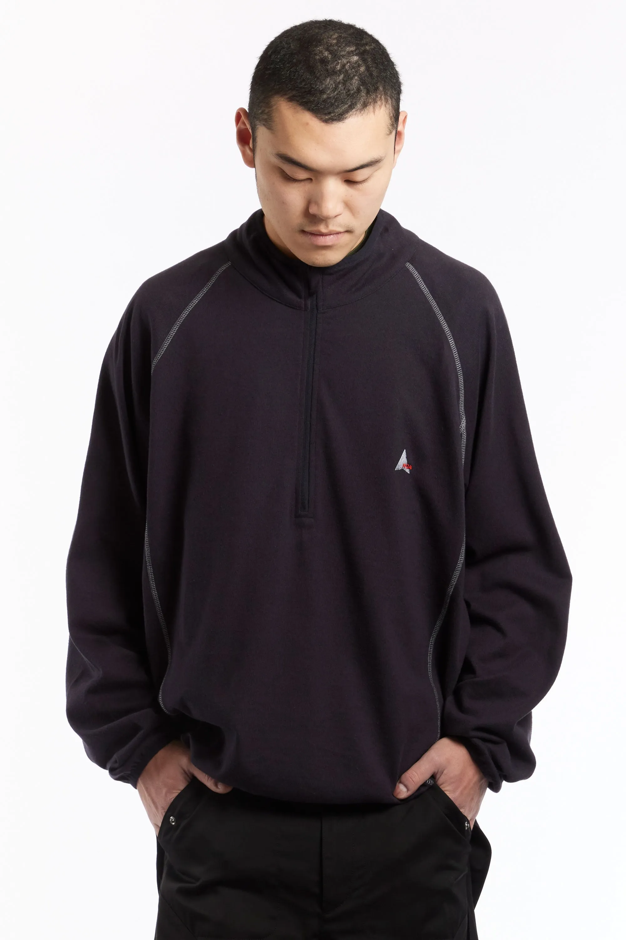 ROA - JERSEY HALF ZIP