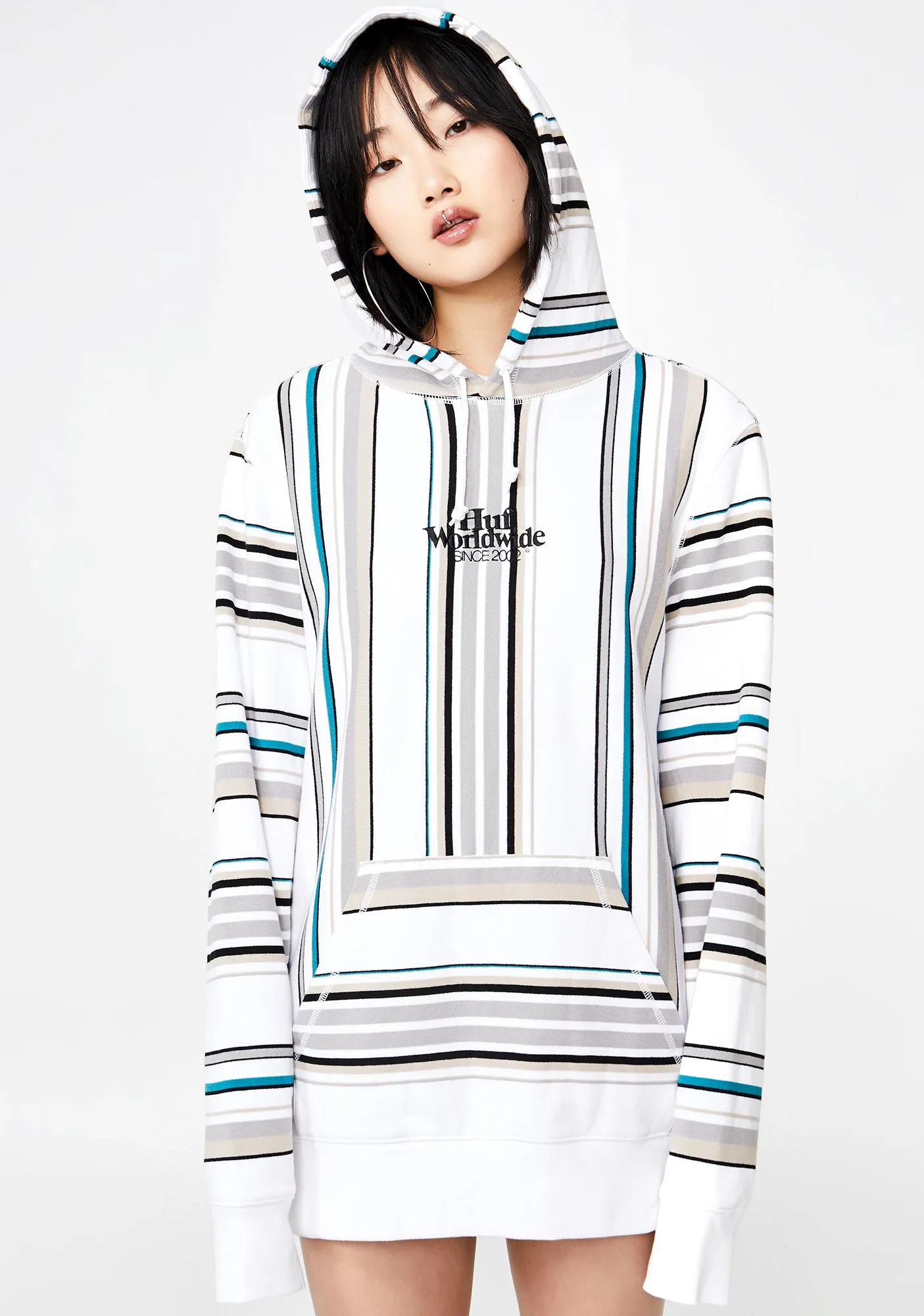 Serape Pullover Hoodie-