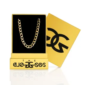 Solid Gold Curb Cuban Link Chain