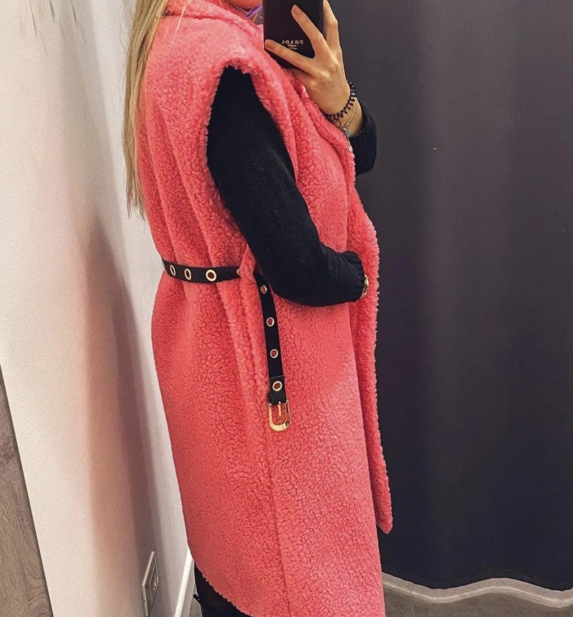 Teddy smanicato rosa