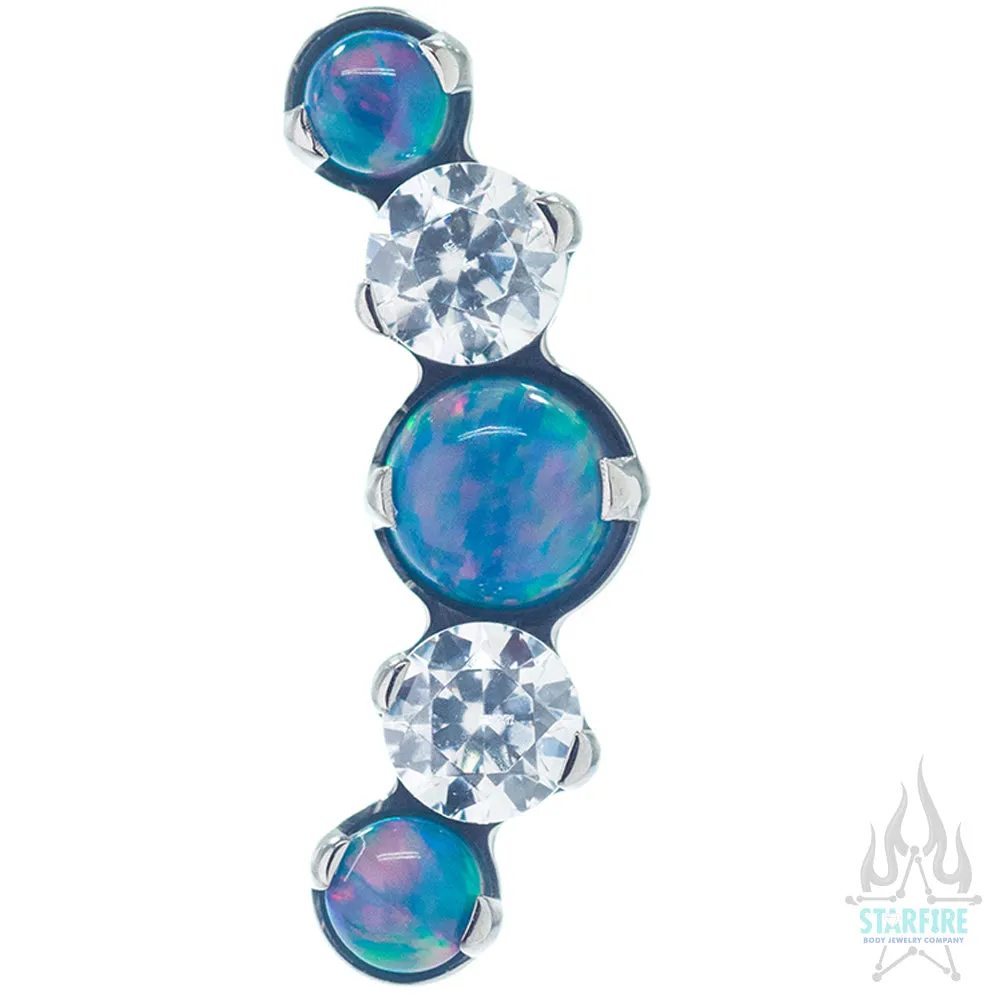 threadless: Mixed Gem Prium Cluster 2 End - custom color combos