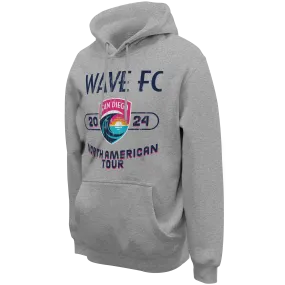 Unisex San Diego Wave FC 2024 Tour Hoodie