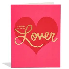 Valentine Lover Card