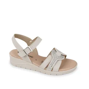 Valleverde 55521 Sandali Donna con Plantare Soft Ghiaccio