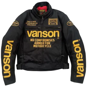 Vanson Leathers Motorcycle Mesh Racer Jacket