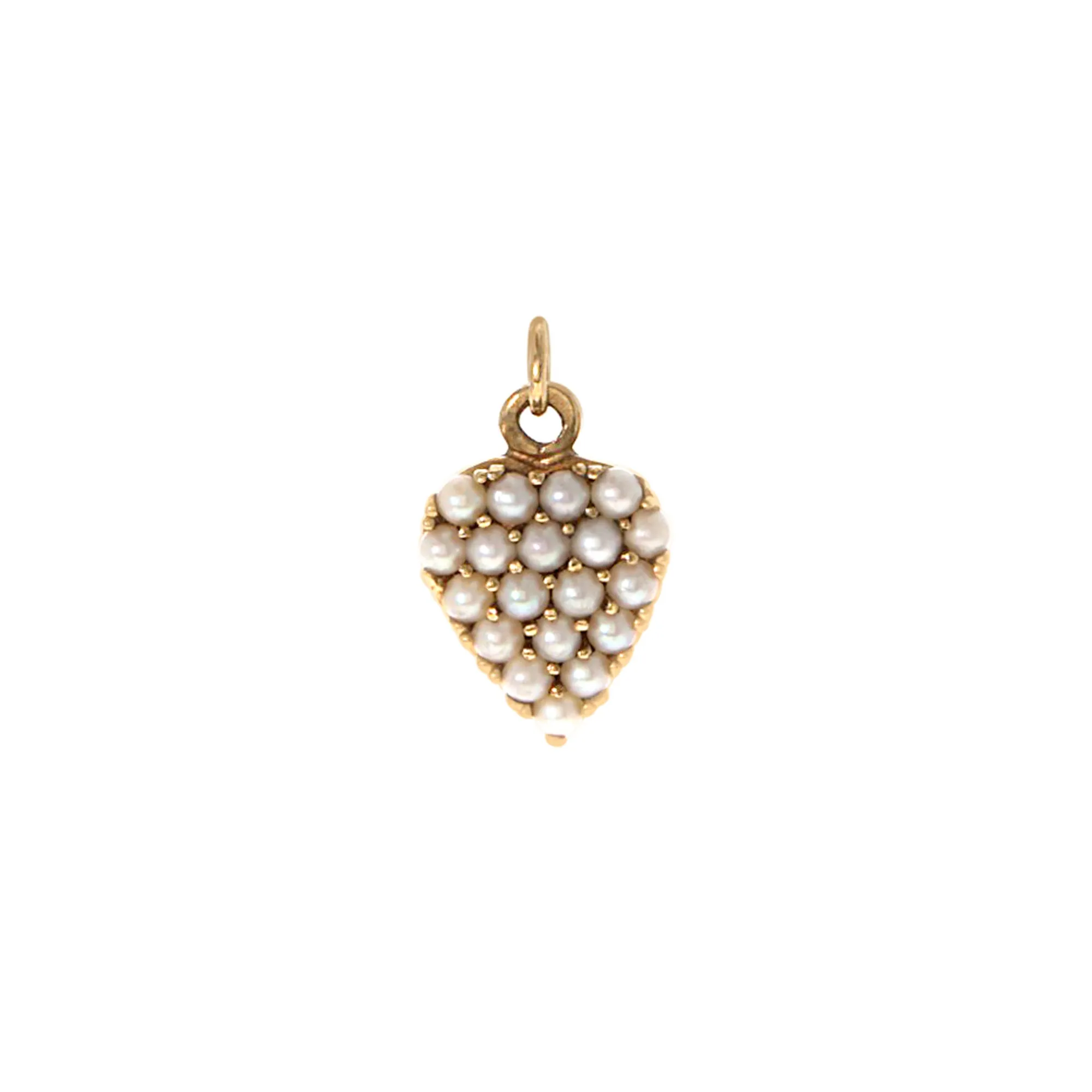 Victorian Pearl Heart