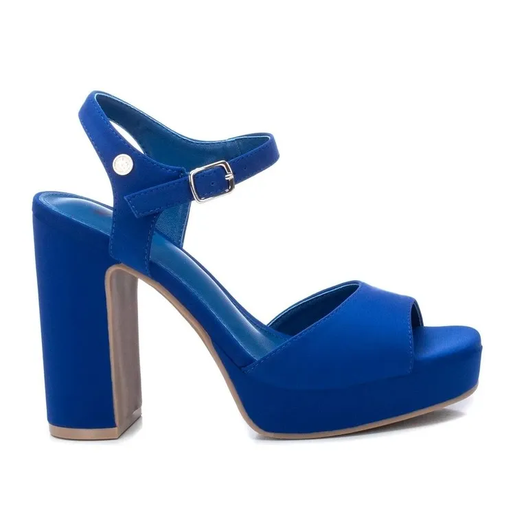 XTI 140993 Scarpe Donna Sandali Tacco Alto Blu