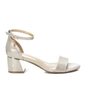 XTI 142867 Scarpe Donna Sandali Tacco Medio Oro