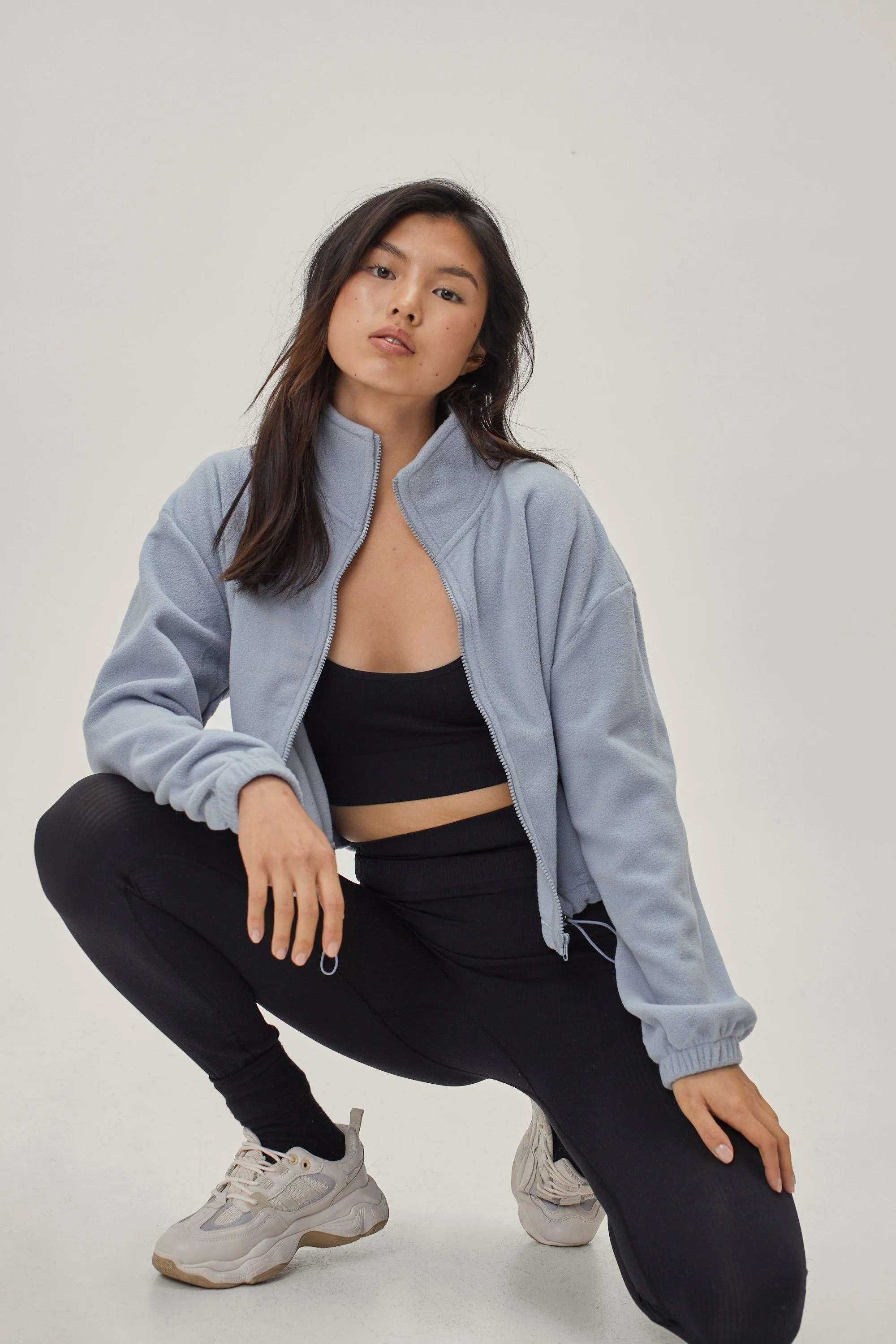 Zip Front Sweatshirt